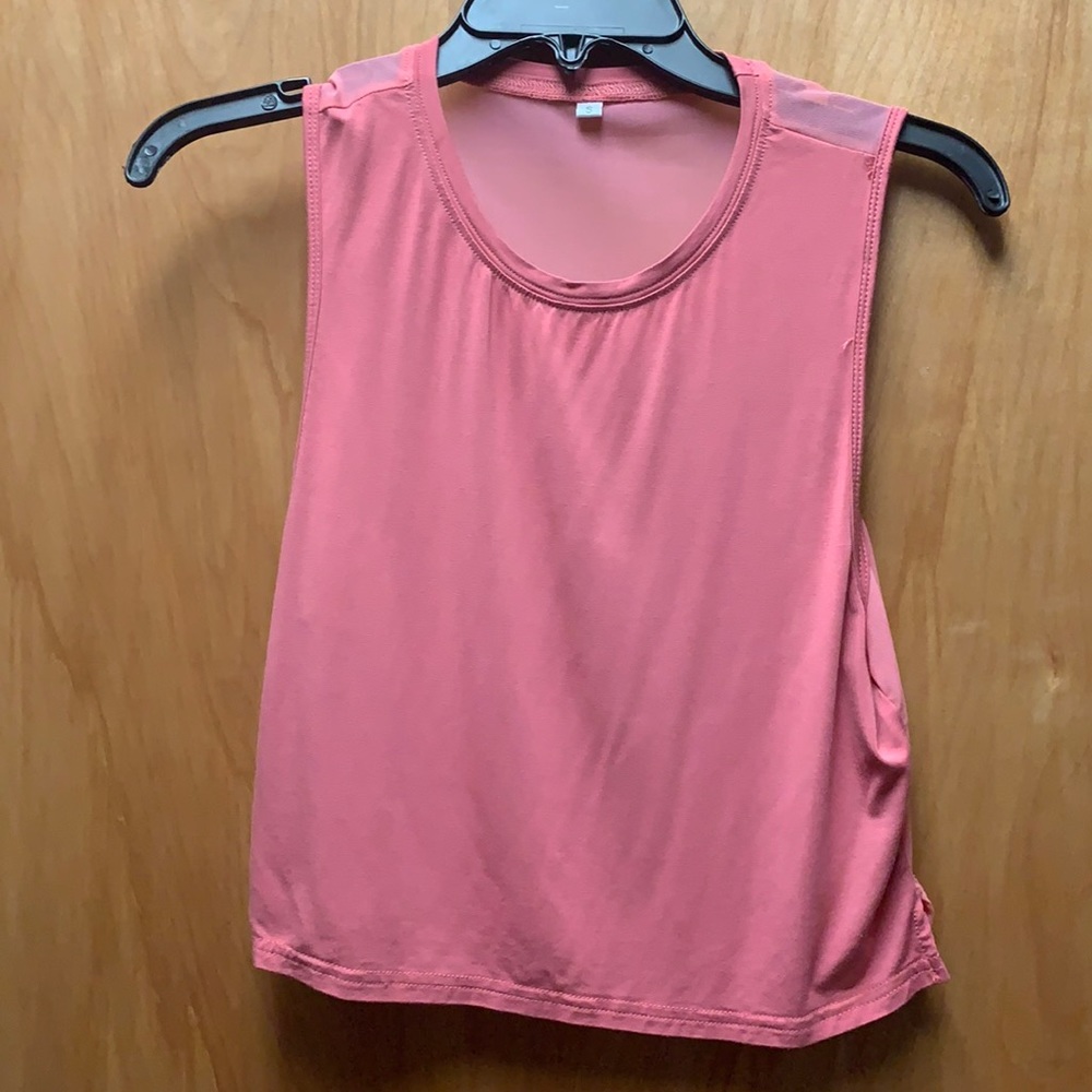Pink crop top